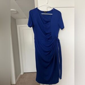 Royal Blue Midi Dress